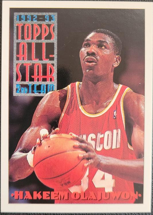 1993-94 Topps #116 Hakeem Olajuwon