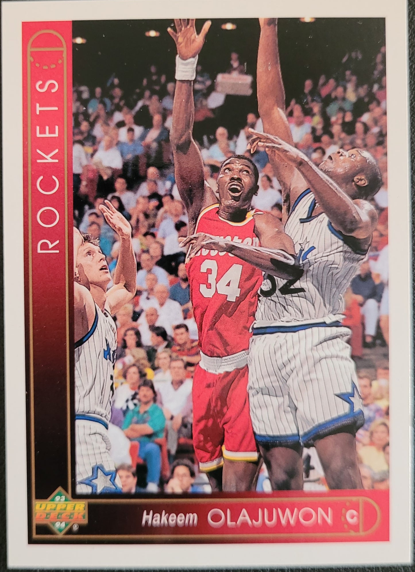 1993-94 Upper Deck #287 Hakeem Olajuwon