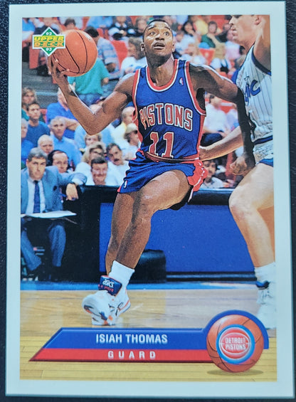 1992-93 Upper Deck McDonald's #P12 Isiah Thomas