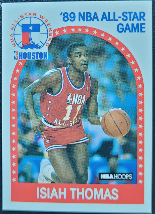 1989-90 Hoops All-Star Panels Perforated #177 Isiah Thomas