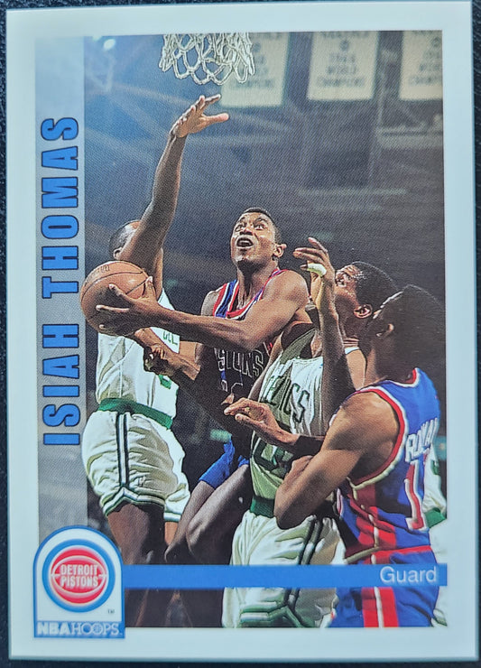 1992-93 Hoops #68 Isiah Thomas