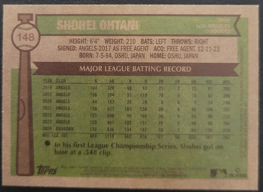 2025 Topps Heritage #148 Shohei Ohtani