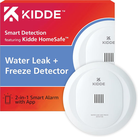 KIDDE Smart Detection Water Leak + Freeze Detector 60WLDR-W, WiFi App, New!