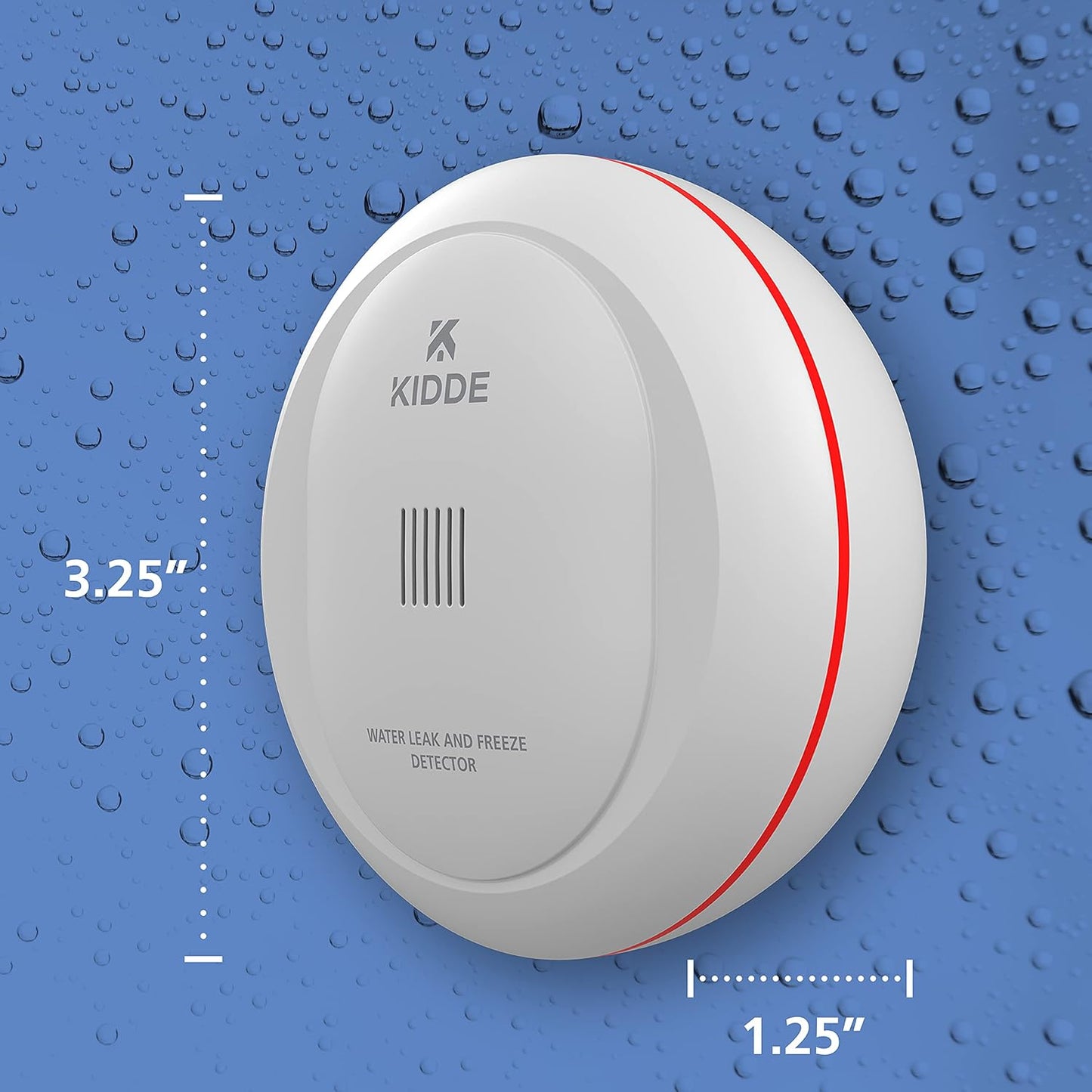 KIDDE Smart Detection Water Leak + Freeze Detector 60WLDR-W, WiFi App, New!