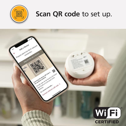 KIDDE Smart Detection Water Leak + Freeze Detector 60WLDR-W, WiFi App, New!