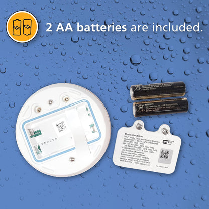 KIDDE Smart Detection Water Leak + Freeze Detector 60WLDR-W, WiFi App, New!