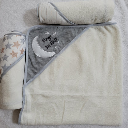 Cutie Pie Baby - Chick Pea 6 piece Bath Set