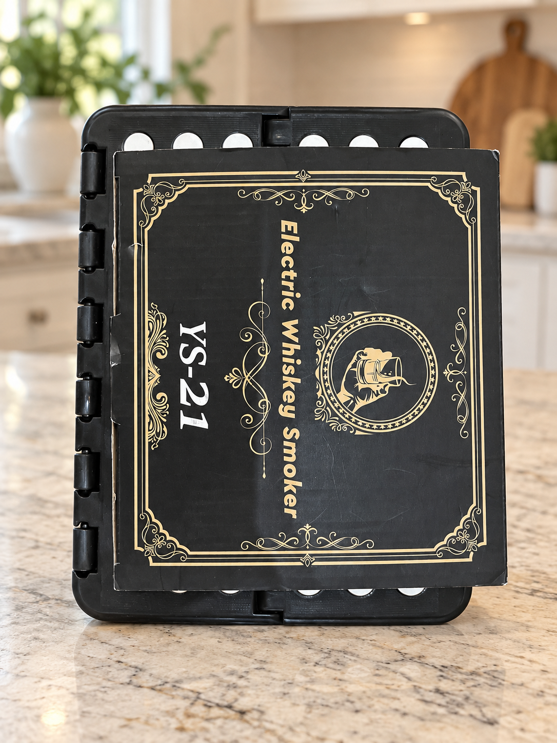 Electric Whiskey Smoker Kit - Rechargeable Cocktail Smoker with 6 Flavors - NEW!