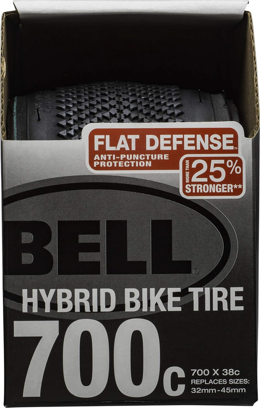 Bell 700c Flat Defense Hybrid Bike Tire, Anti-Puncture - New!