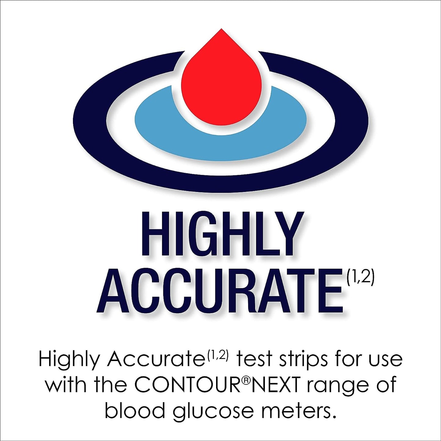 Contour Next Blood Glucose Test Strips for Diabetes, 70 Count, Exp. 6/30/26