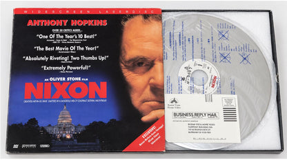 Anthony Hopkins NIXON Widescreen Box Set - 3 LaserDisc in Mint Condition