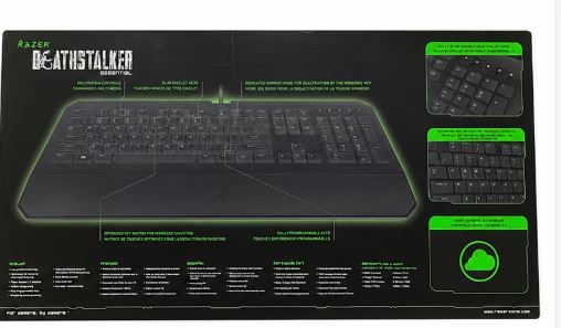 Razer DeathStalker Ultimate Gaming Keyboard Black - NEW!