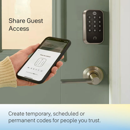 Yale Assure Lock 2 Wi-Fi Keypad Smart Lock YRD410 Satin Nickel, Keyless, New!