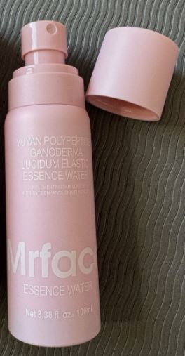 Mrface facial skincare K-Beauty-inspired essence/toner 100 mL Essence Water - NEW!