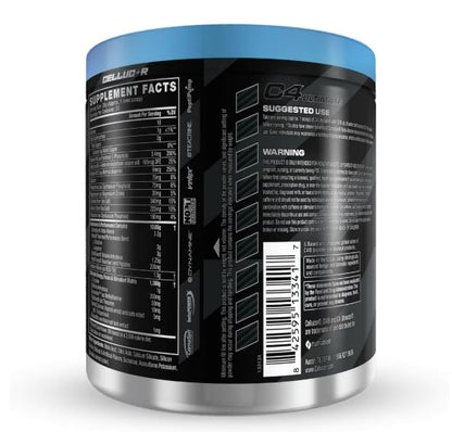 C4 Ultimate Pre-Workout Powder, Icy Blue Razz, 20 Servings for Energy Boost - NEW!
