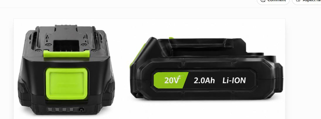 20V 1.5Ah Lithium-Ion Battery Replacement for Leaf Blower, OEM - NEW!