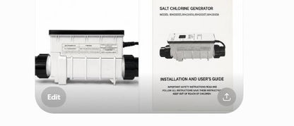IC40 Salt Cell Replacement for Pentair 520555 Pool Systems Up to 40,000 Gallons - NEW!