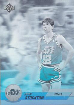 1992-93 Upper Deck #AW2 John Stockton Award Winner Holograms
