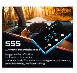 9 Drive 9 Mode Throttle Controller Pedal Booster for Chevrolet Dodge Jeep - NEW!