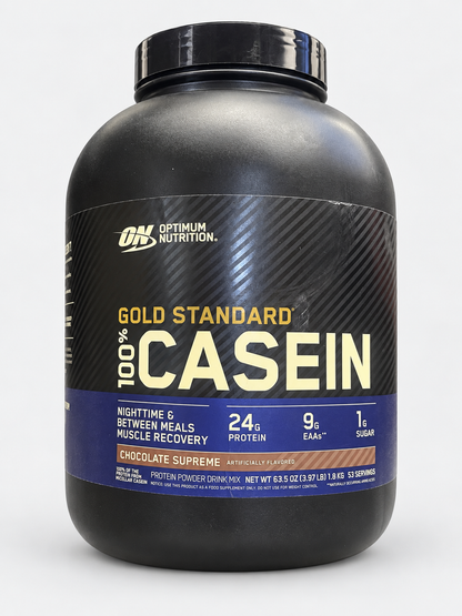 Optimum Nutrition Gold Standard Casein Protein Chocolate Supreme 4lbs -  EXP10/27