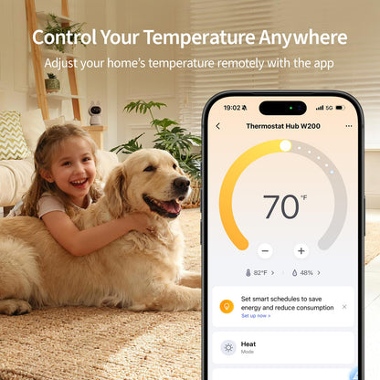 Aqara Smart Thermostat W200 with Apple Adaptive Temperature Guidance - New!