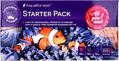 Aquaforest Starter Pack Marine Aquarium Seawater Set Up Kit - New (Sealed)