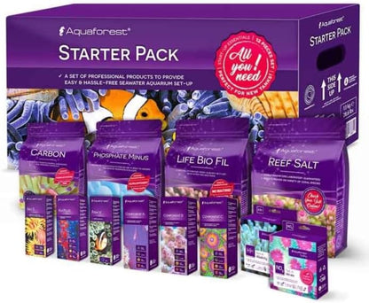 Aquaforest Starter Pack Marine Aquarium Seawater Set Up Kit - New (Sealed)