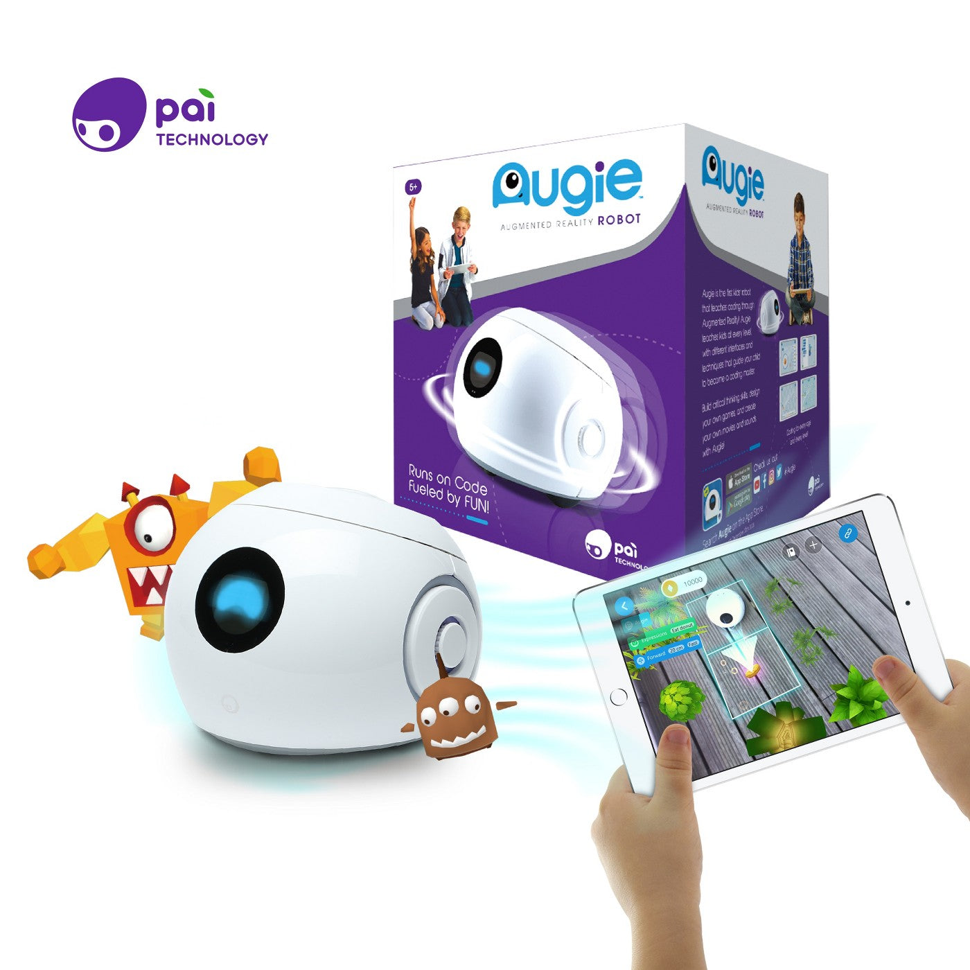 Augie Augmented Reality Robot