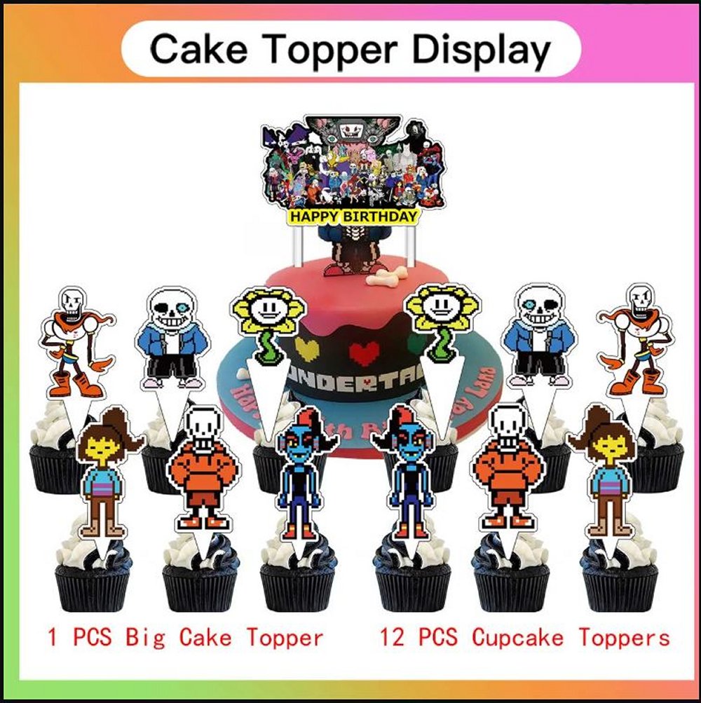 Undertale Complete Birthday Decoration Kit