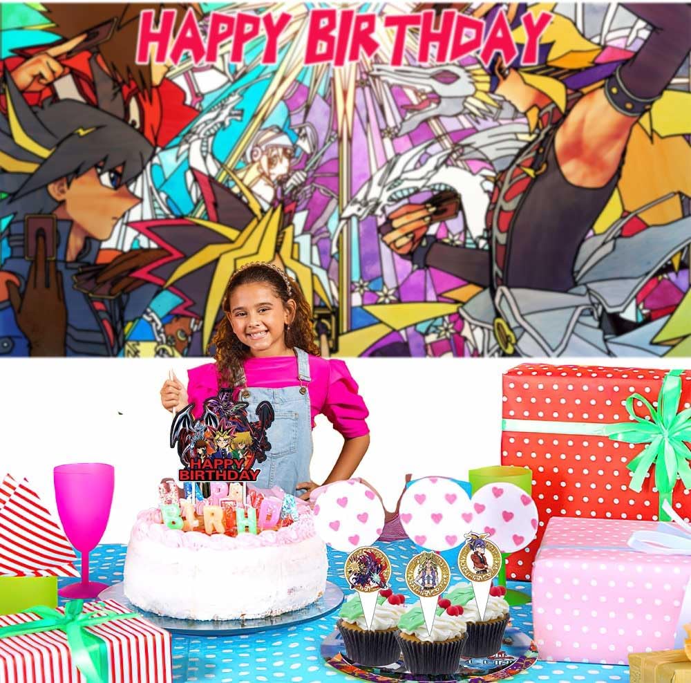 Yugio, 40 pieces, Birthday Party Decoration Kit