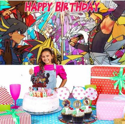 Yugio, 40 pieces, Birthday Party Decoration Kit