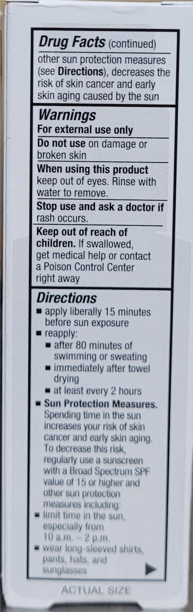 Neutrogena Clear Face Serum Sunscreen, 1.7 oz