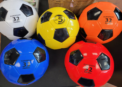 Classic Multi-Color Soccer Balls, Official Size 5, New!