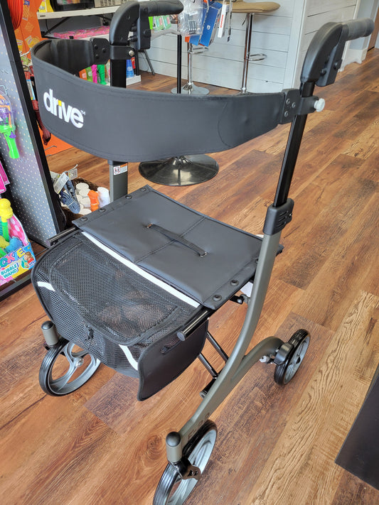 Drive F-22 Rollator GV974GY-T, Gray/Black Walker