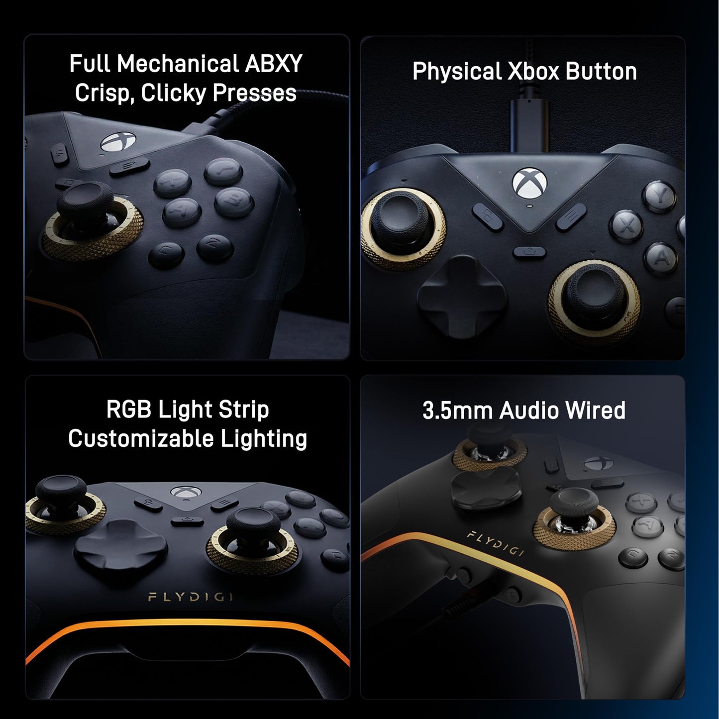 FLYDIGI VADER 5S Wired Controller for Xbox Series X|S, Xbox One, Windows - New!
