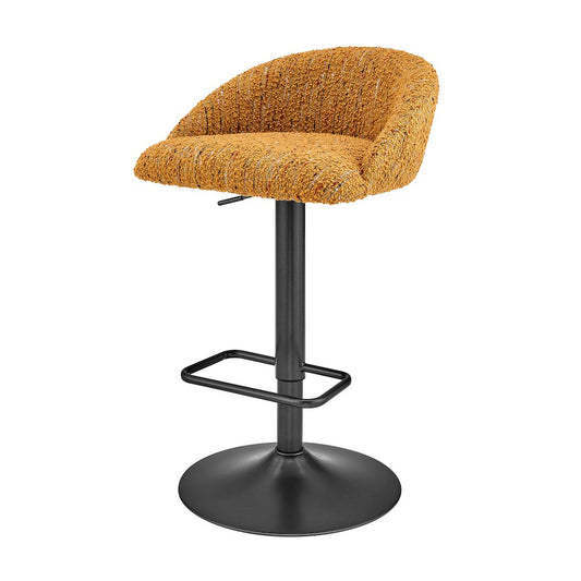 Jorrell Fabric Gaslift Swivel Bar Stool, (Set of 2) - Brand New!