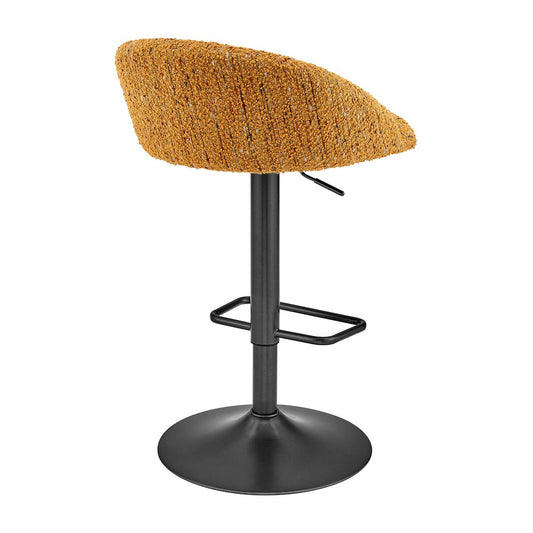 Jorrell Fabric Gaslift Swivel Bar Stool, (Set of 2) - Brand New!