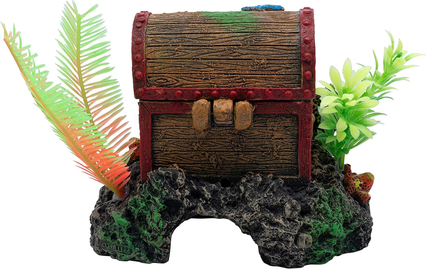 GloFish Cycle XL Treasure Chest Aquarium Decor - New!