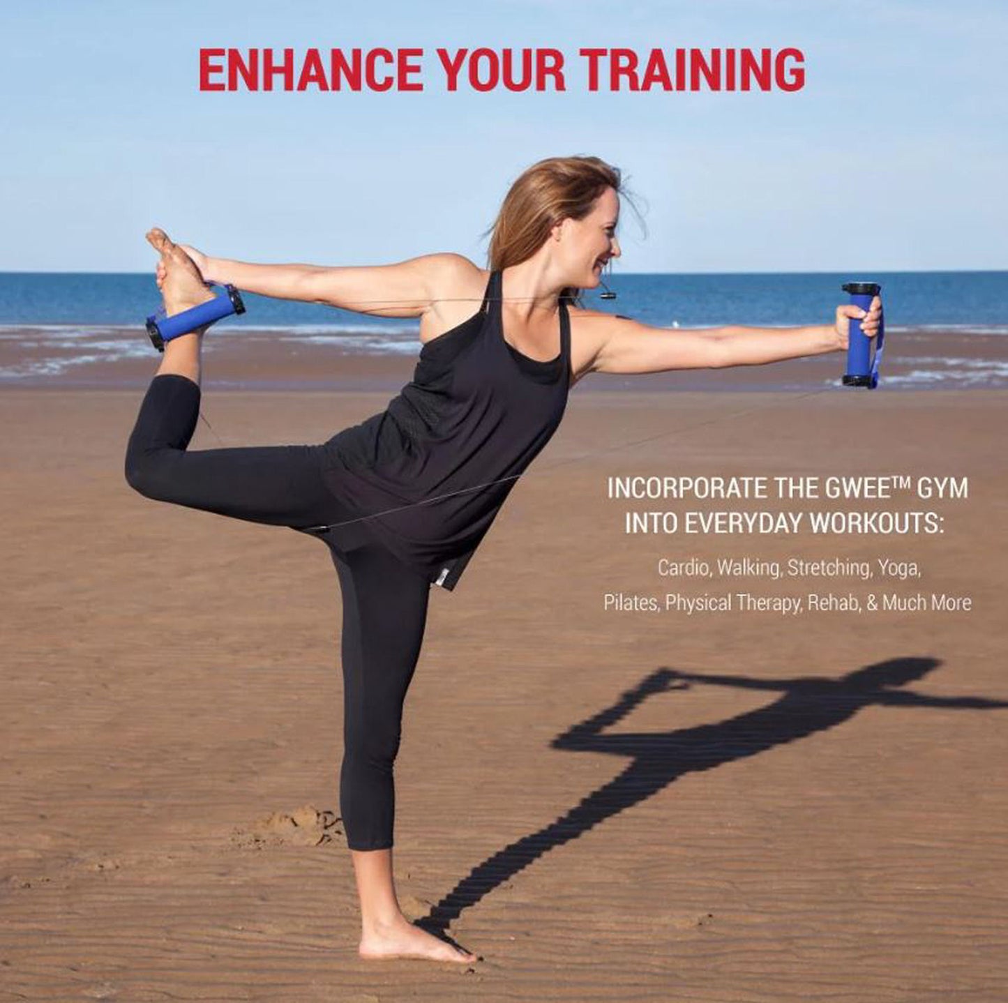 Gwee Gym Resistance Bands Exercise Workout Kit - New (sealed)