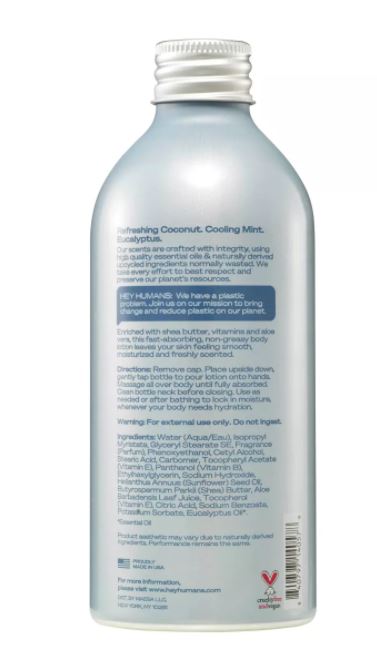 Hey Humans Body Lotion - Coconut Mint - (14 fl oz)