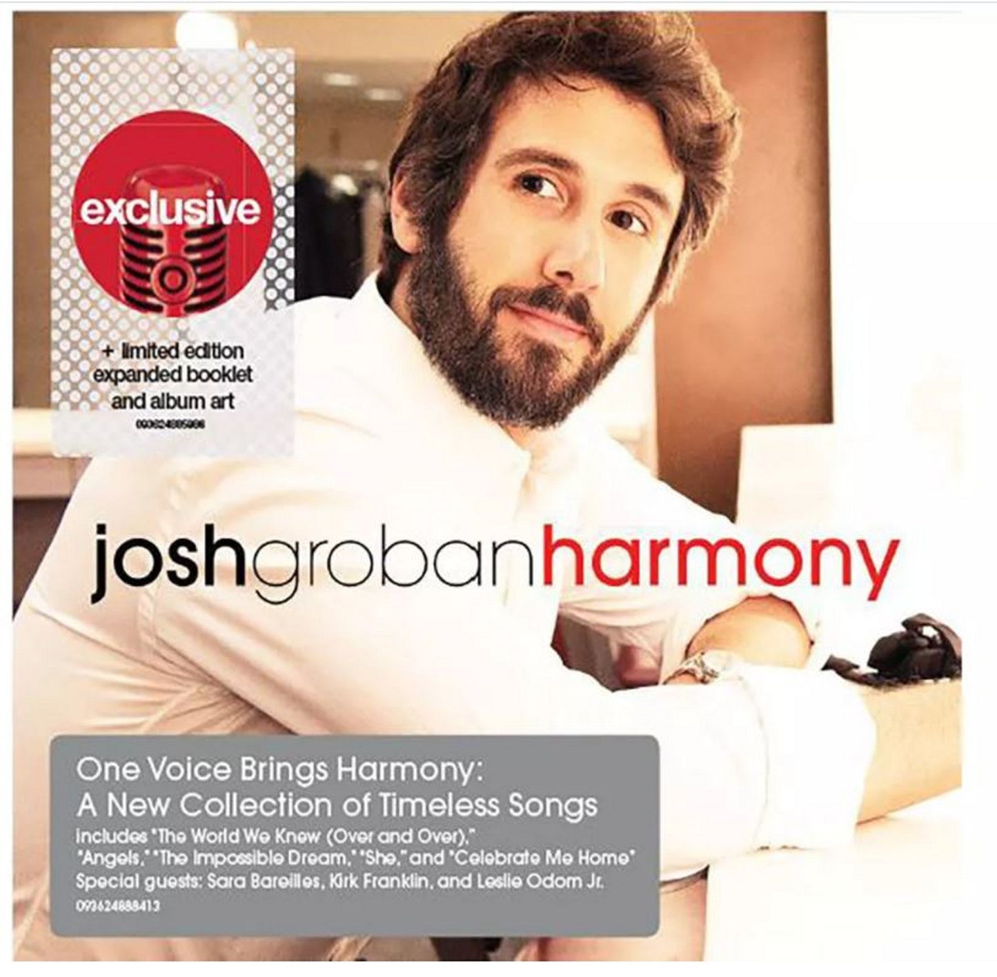 Josh Groban Harmony Music CD - Factory Sealed - Target Exclusive