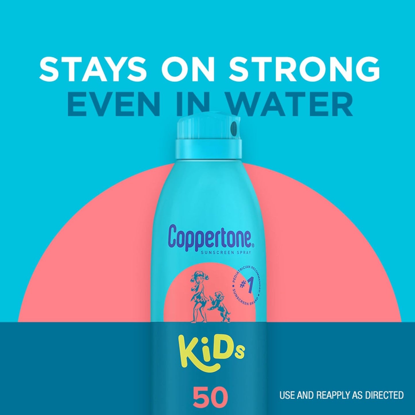 Coppertone Kids Water Resist Sunscreen Spray SPF 50, 5.5 oz