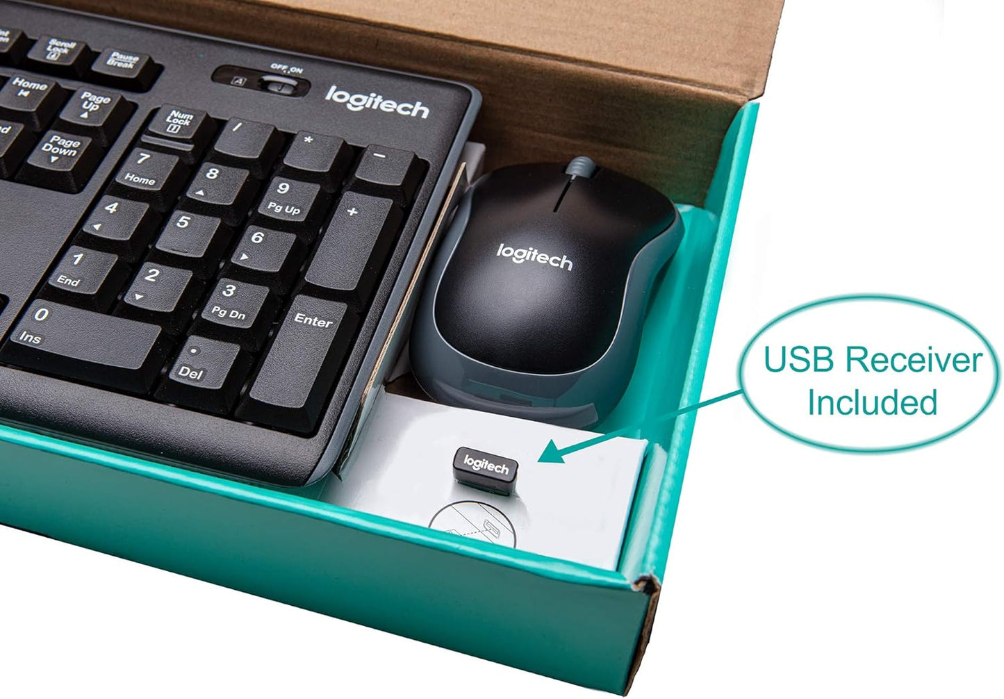 Logitech MK270 Wireless Keyboard and Mouse Combo - New (Sealed)