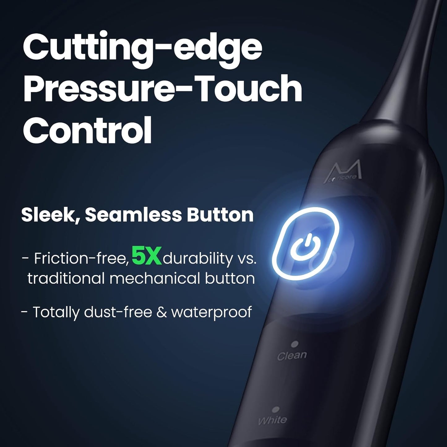 Marlincare Sonic Electric Toothbrush B10, Midnight Blue - New!