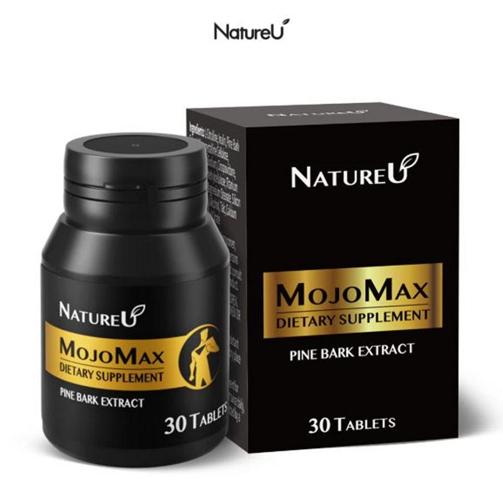 MojoMax by NatureU, Energy Supplement (2 Pack, 60 Tabs Total) - Exp. 5/26