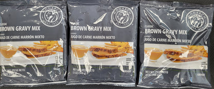 Genuine Monarch Classic Brown Gravy Mix, 13 oz Bags, Exp. 5/27