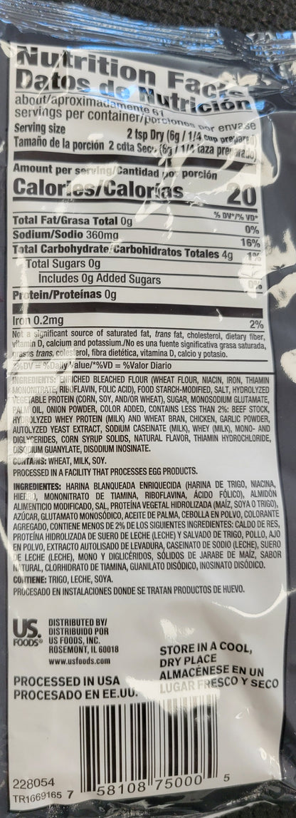 Genuine Monarch Classic Brown Gravy Mix, 13 oz Bags, Exp. 5/27