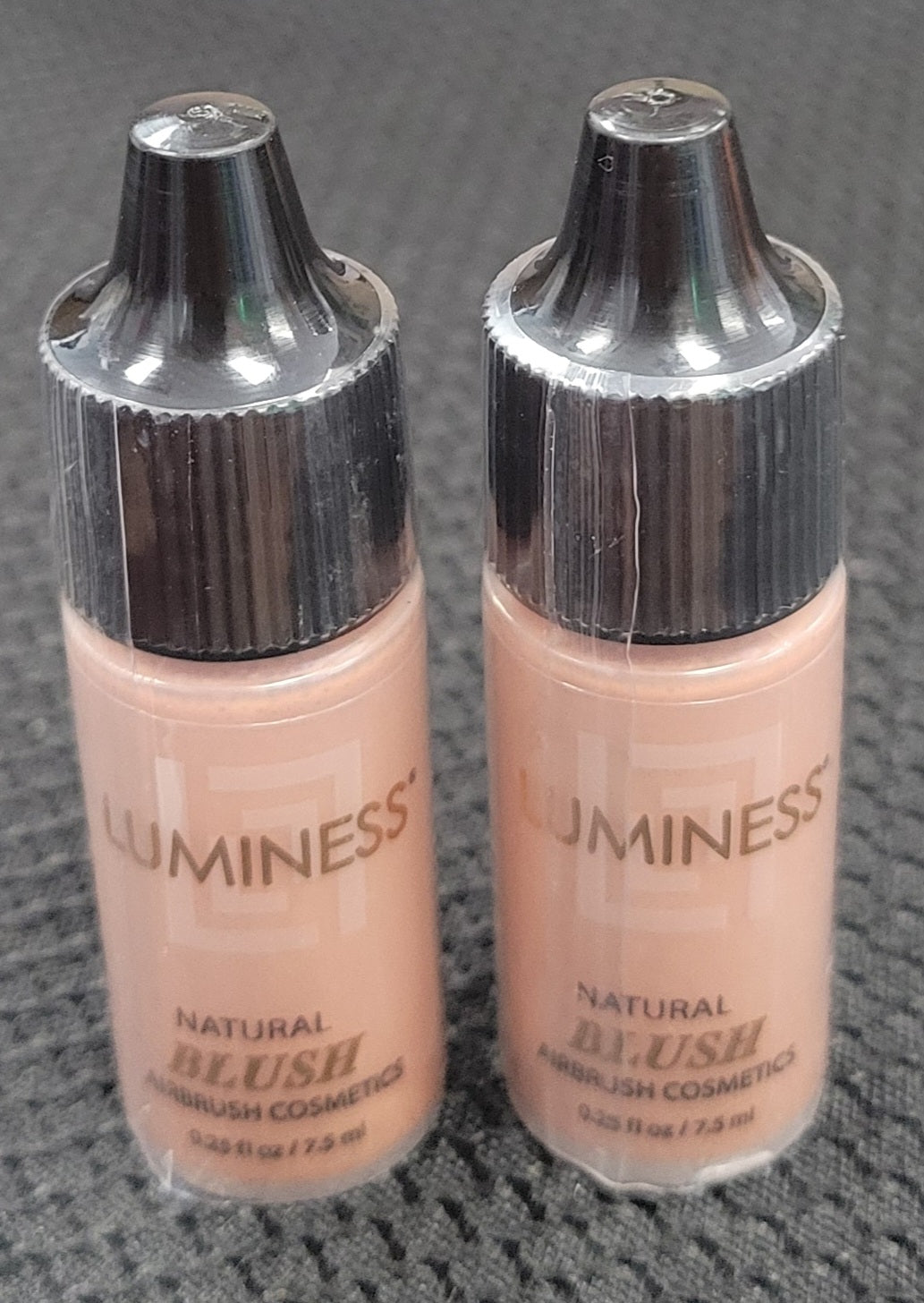 Luminess Air Airbrush Blush Natural .25 oz, (2 Pack) / New (Sealed
