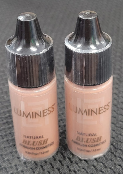 Luminess Air Airbrush Blush Natural .25 oz, (2 Pack) / New (Sealed