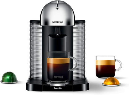 Breville Nespresso Vertuo Coffee & Espresso Maker, Chrome - New!